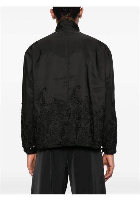 Giacca con ricamo in nero Song For The Mute - uomo SONG FOR THE MUTE | 251MJK100BLK